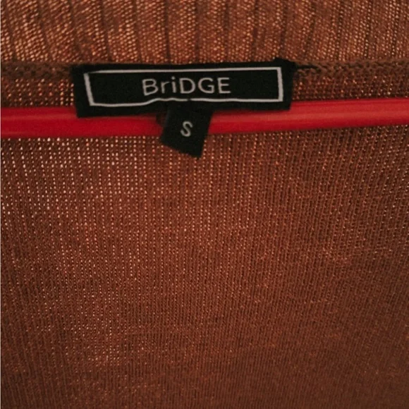 Forever 21 Rust Cardigan S - Picture 4 of 4